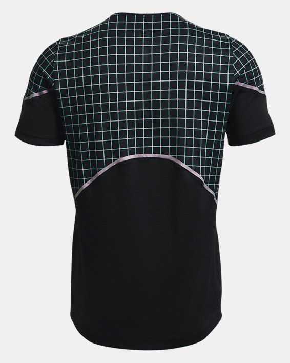 男士UA RUSH™ HeatGear® 2.0 短袖T恤, Black, pdpMainDesktop image number 6